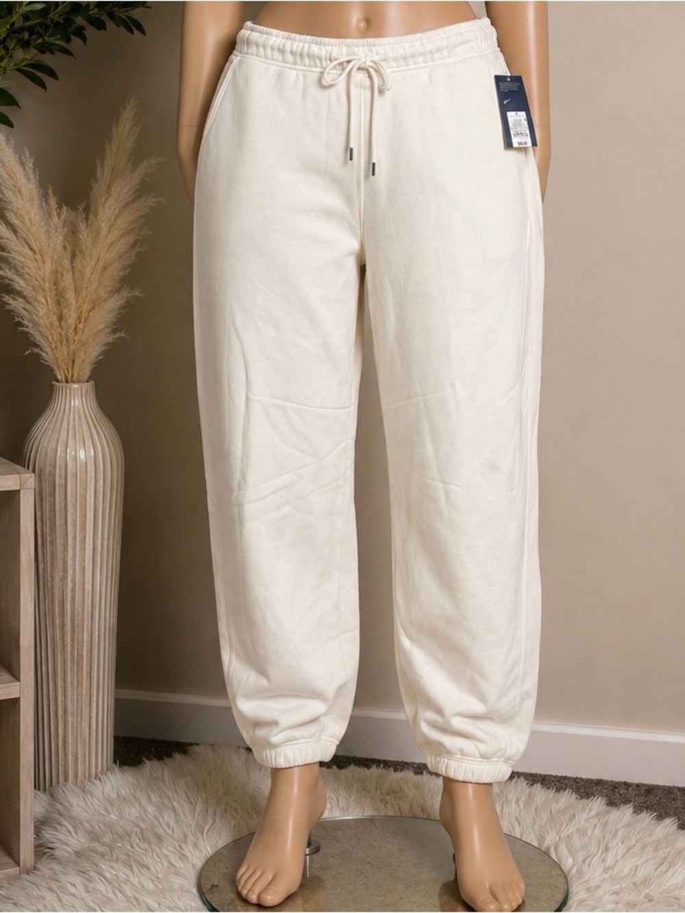 Universal Thread Cream Drawstring Joggers